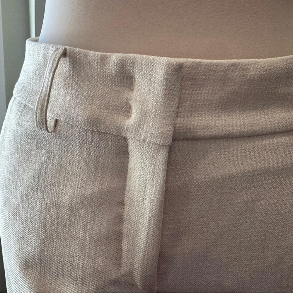 Piazza Sempione NWT | Women's Italian Tailored Trousers | Ivory | IT 38 (US 0-2) - Picture 4 of 12